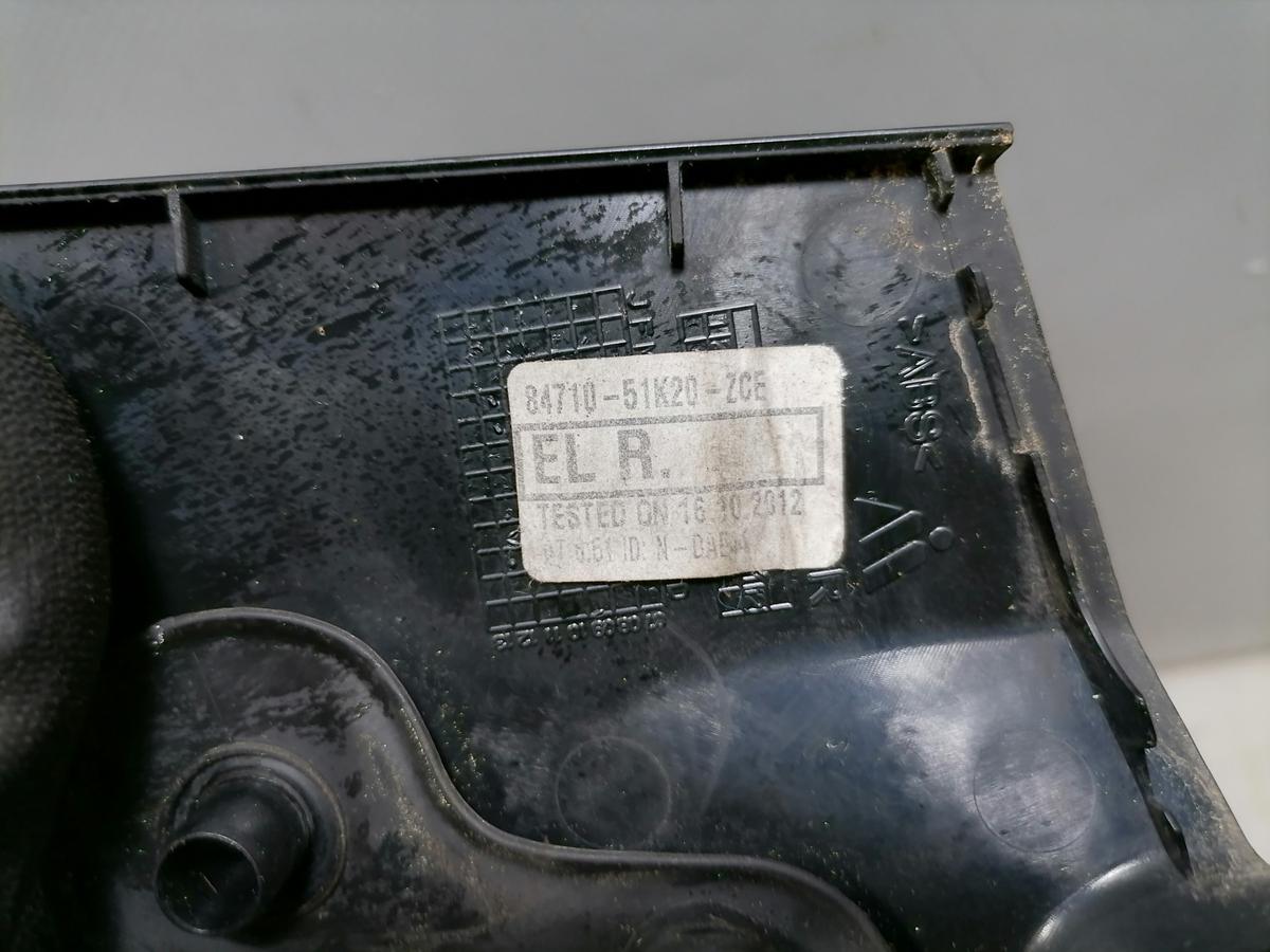 Opel Agila B original Au&szlig;enspiegel rechts elektrisch verstellbar beheizt GAB Schwarz Bj.2013